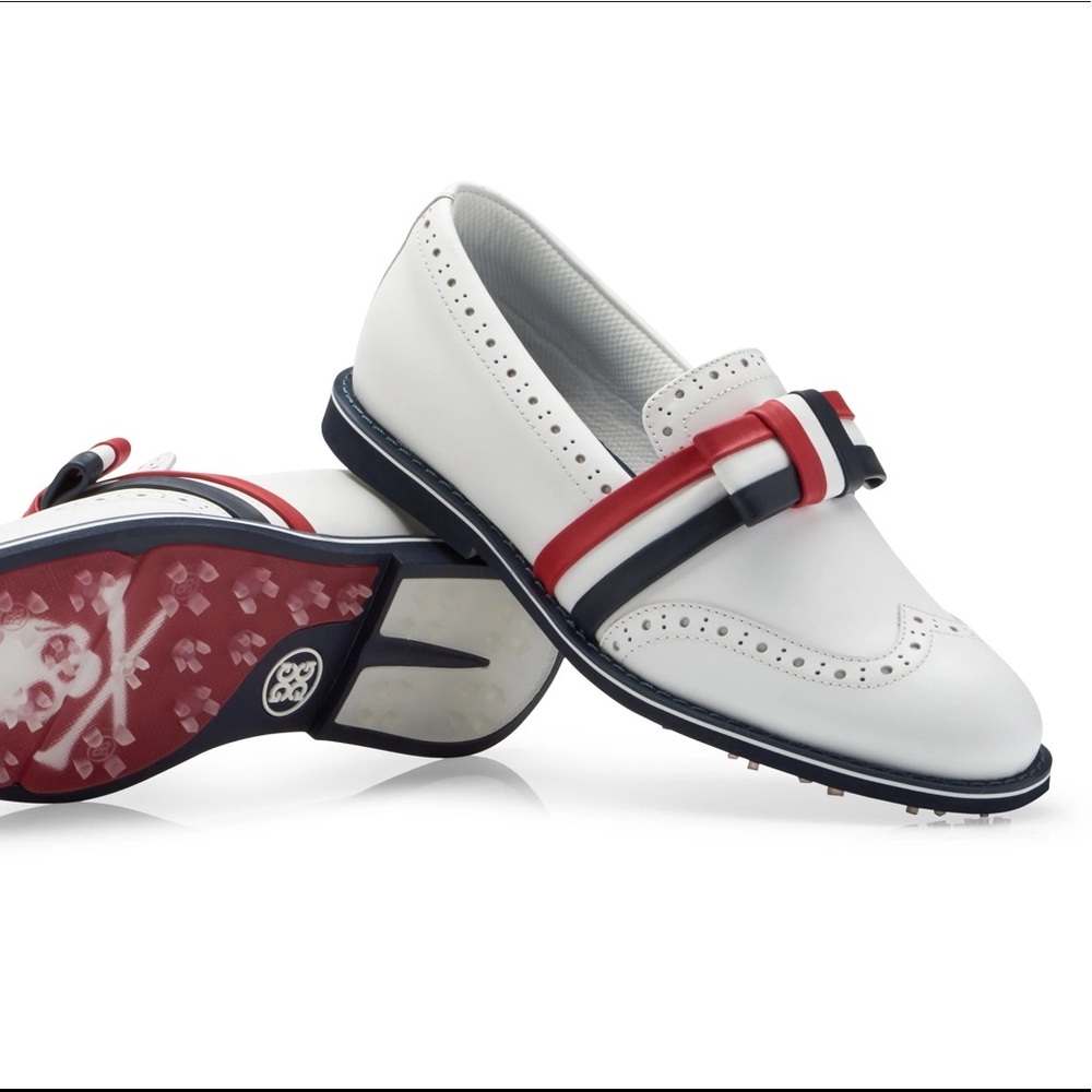 G/FORE WOMEN'S RIBBON BROGUE CRUISER GALLIVANTER GOLF SHOES
